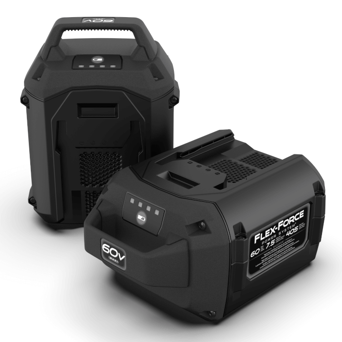 2x 7.5Ah 60V Batteries