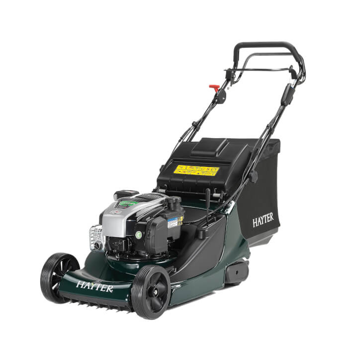 Hayter Harrier 48 petrol lawnmower with Electric Start
