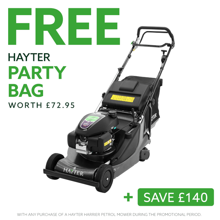 Hayter Harrier 48 Pro petrol lawnmower