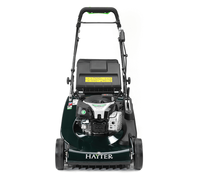 Harrier 56 Petrol Variable Speed Mower with Electric Start Front