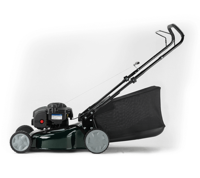 Osprey 46 Petrol Push Mower Side On