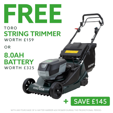 Hayter Harrier 48 60V cordless lawnmower