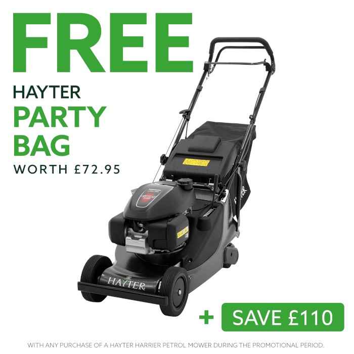 Hayter Harrier 41 Pro petrol lawnmower