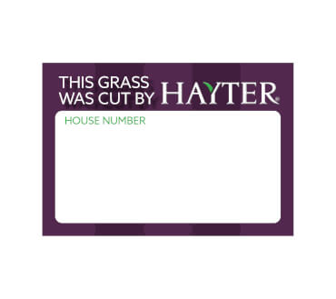 Grass cut by hayter sticker