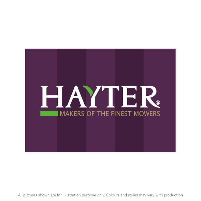 hayter stripe sticker