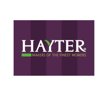 Hayter stripe sticker