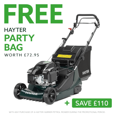Hayter Harrier 48 petrol lawnmower with variable speed